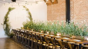 industrial and rustic event