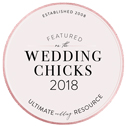 As Featured on the Wedding Chicks 2018