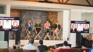 The Colony House corporate event discussion panel